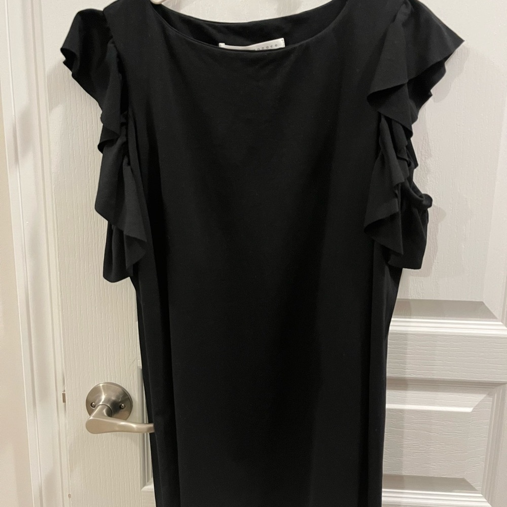 Susana Monaco | Cold Shoulder Ruffle Top - Picture 2 of 6